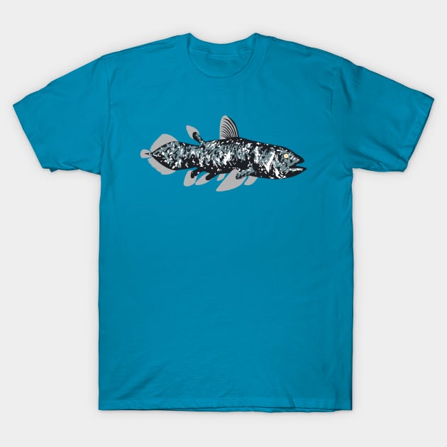 Coelacanth T-Shirt by stargatedalek